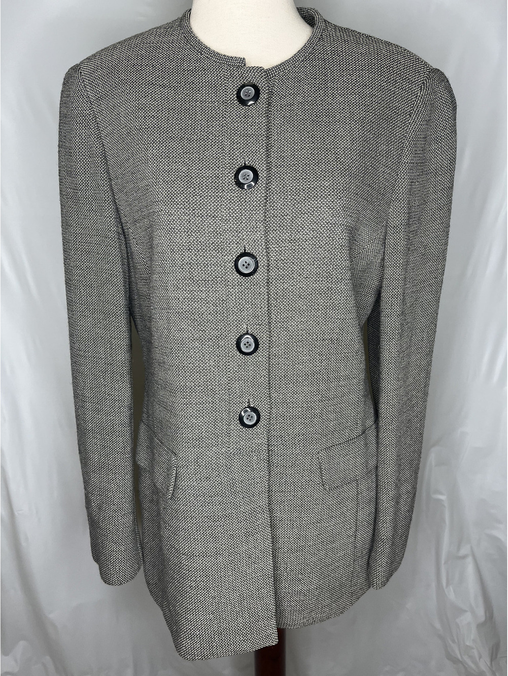 Preloved Carlisle Women's Gray Blazer Size 8